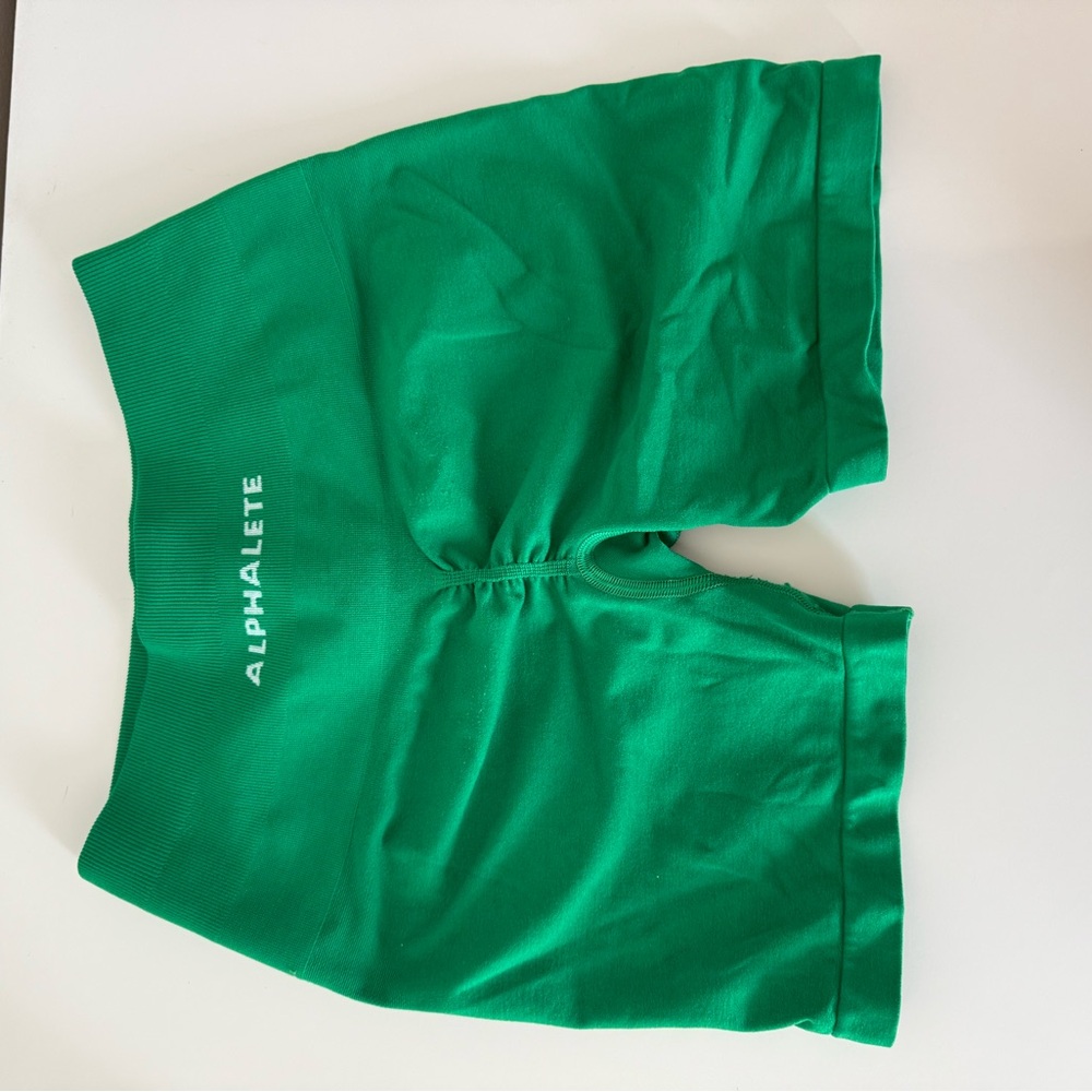 Alphalete Emerald Green Workout Shorts